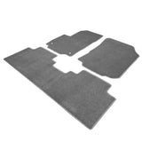 18-20 Chevy Equinox Floor Mats Carpet Front & Rear 3PC Set Grey Polyester