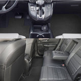 17-21 Honda CR-V Nylon Car Floor Mats Carpet Front & Rear 3PC Set - Black