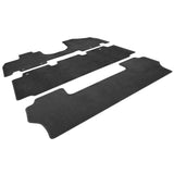 11-17 Honda Odyssey Nylon Car Floor Mats Carpet Front & Rear 3PC - Black