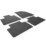 18-21 Honda Accord Nylon Car Floor Mats Carpet Front & Rear 4PC - Grey