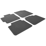 07-11 Toyota Camry Nylon Car Floor Mats Carpet Front & Rear 4PC - Grey