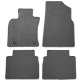 18-22 Toyota Camry Nylon Car Floor Mats Carpet Front & Rear 4PC - Grey