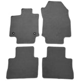 19-22 Toyota RAV4 Nylon Car Floor Mats Carpet Front & Rear 4PC - Grey