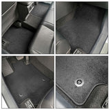 19-22 Toyota RAV4 Nylon Car Floor Mats Carpet Front & Rear 4PC - Grey