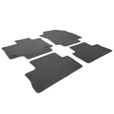 19-22 Toyota RAV4 Nylon Car Floor Mats Carpet Front & Rear 4PC - Grey