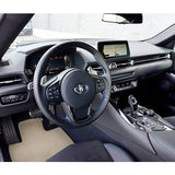 20-21 Toyota Supra Nylon Beige Floor Mats Carpet 2PC