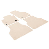 15-18 Audi Q3 Nylon Beige Floor Mats Carpet 4PC