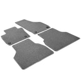 15-18 Audi Q3 Nylon Grey Floor Mats Carpet 4PC