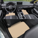 22- Honda Civic Sedan Nylon Beige Floor Mats Carpet Front & Rear 4PCS Set