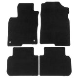 22- Honda Civic Sedan Floor Mats Carpets - Black Nylon 4PCS Set