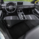 22- Honda Civic Sedan Floor Mats Carpets - Black Nylon 4PCS Set