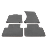 15-22 Porsche Macan Driver Passenger Floor Mats Carpets - Nylon Gray