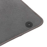 15-22 Porsche Macan Driver Passenger Floor Mats Carpets - Nylon Gray