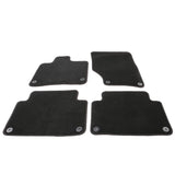 07-15 Audi Q7 Nylon Car Auto Floor Mats Liner Black Front Rear Carpets Set