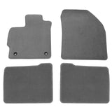 12-15 Toyota Prius Nylon Car Floor Mats Liner Gray Front Rear Carpets Set