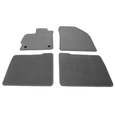 12-15 Toyota Prius Nylon Car Floor Mats Liner Gray Front Rear Carpets Set