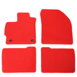 12-15 Toyota Prius Nylon Car Floor Mats Liner Red Front Rear Carpets Set