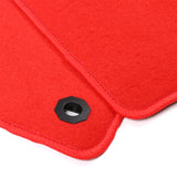 12-15 Toyota Prius Nylon Car Floor Mats Liner Red Front Rear Carpets Set