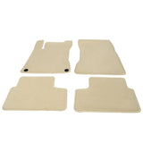 20-23 Benz C118 CLA-Class Nylon Floor Mats Liner Beige Front Rear Carpets