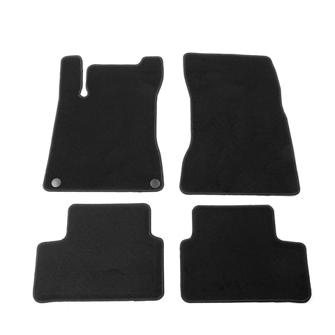 20-23 Benz C118 CLA-Class Nylon Floor Mats Liner Black Front Rear Carpets