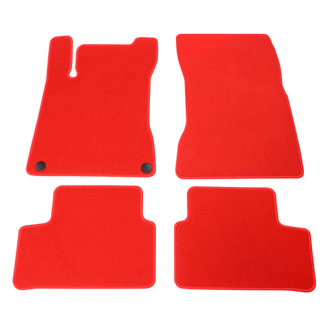 20-23 Benz C118 CLA-Class Nylon Floor Mats Liner Red Front Rear Carpets