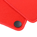 20-23 Benz C118 CLA-Class Nylon Floor Mats Liner Red Front Rear Carpets