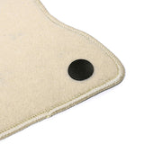 18-23 Benz W238 E-Class Nylon Floor Mats Liner Beige Front Rear Carpets Set