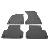 19-23 Audi RS5 Sportback Nylon Floor Mats Liner Gray Front Rear Carpet Set