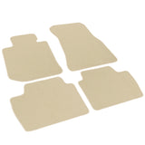 21-23 BMW G22 4 Series Nylon Floor Mats Liner Beige Front Rear Carpet Set