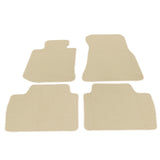 21-23 BMW G22 4 Series Nylon Floor Mats Liner Beige Front Rear Carpet Set