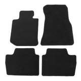 21-23 BMW G22 4 Series Nylon Floor Mats Liner Black Front Rear Carpet Set