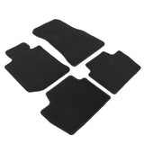 21-23 BMW G22 4 Series Nylon Floor Mats Liner Black Front Rear Carpet Set