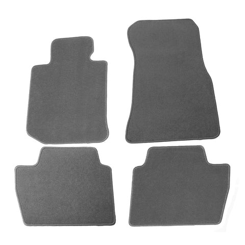 21-23 BMW G22 4 Series Nylon Floor Mats Liner Gray Front Rear Carpet Set