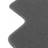 21-23 BMW G22 4 Series Nylon Floor Mats Liner Gray Front Rear Carpet Set