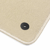 21-23 Ford Bronco Sport Nylon Floor Mats Liner Front Rear Carpets - Beige