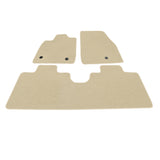 21-23 Ford Mustang Mach-E Nylon Floor Mats Liner Beige Front Rear Carpets