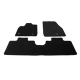 21-23 Ford Mustang Mach-E Nylon Floor Mats Liner Front Rear Carpets - Black