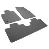 21-23 Ford Mustang Mach-E Nylon Floor Mats Liner Gray Front Rear Carpets