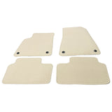 21-23 Polestar 2 Nylon Car Floor Mats Liner Beige Front Rear Carpets - Beige