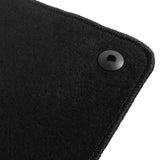 21-23 Polestar 2 Nylon Car Floor Mats Liner Front Rear Carpets - Black