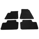 21-23 Polestar 2 Nylon Car Floor Mats Liner Front Rear Carpets - Black