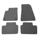21-23 Polestar 2 Nylon Car Floor Mats Liner Gray Front Rear Carpets 4PC