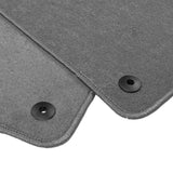 21-23 Polestar 2 Nylon Car Floor Mats Liner Gray Front Rear Carpets 4PC