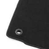 10-23 Toyota 4Runner Nylon Car Floor Mats Liner Front Rear Carpets - Black