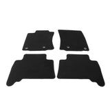 10-23 Toyota 4Runner Nylon Car Floor Mats Liner Front Rear Carpets - Black