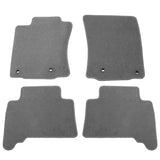 10-23 Toyota 4Runner Nylon Car Floor Mats Liner Front Rear Carpets - Gray