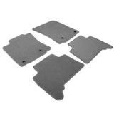 10-23 Toyota 4Runner Nylon Car Floor Mats Liner Front Rear Carpets - Gray
