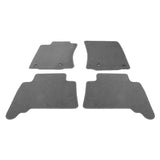 10-23 Toyota 4Runner Nylon Car Floor Mats Liner Front Rear Carpets - Gray