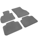 17-23 Mini Cooper Countryman Nylon Floor Mats Liner Gray Front Rear Carpet