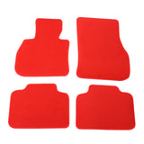 17-23 Mini Cooper Countryman Nylon Floor Mats Liner Front Rear Carpet - Red